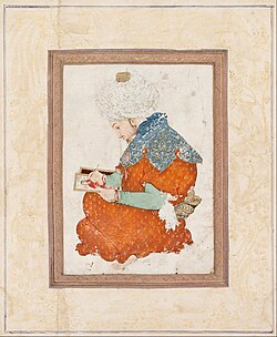 Behzadın miniatür təsviri.