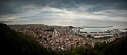 Trabzonun Boztəpədən görünüşü