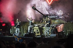 Sabaton Hellfest festivalında