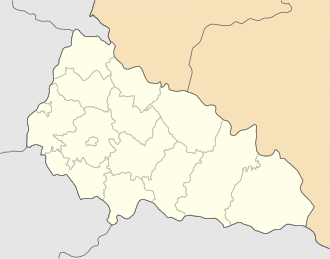 Zakarpatiya vilayəti xəritədə