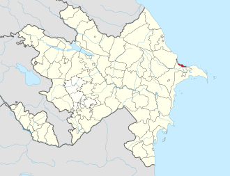 Sumqayıt xəritədə