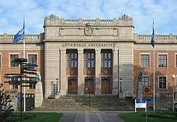 Göteborq Universitetinin binası
