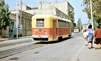 1987-ci ildə Bakı tramvayı