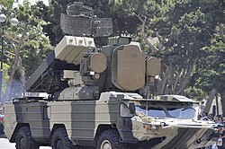 Osa Bakıda keçirilən hərbi parad zamanı.